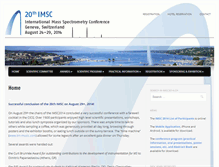 Tablet Screenshot of imsc2014.ch